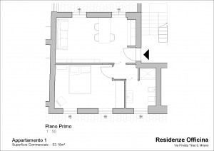 Appartamento 1 - mq: 53,18