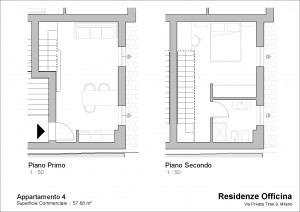 Appartamento 4 - mq: 57,88