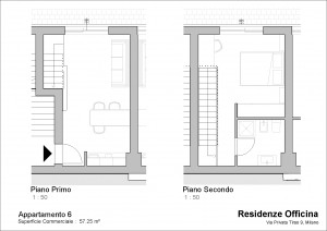 Appartamento 6 - mq: 57,25